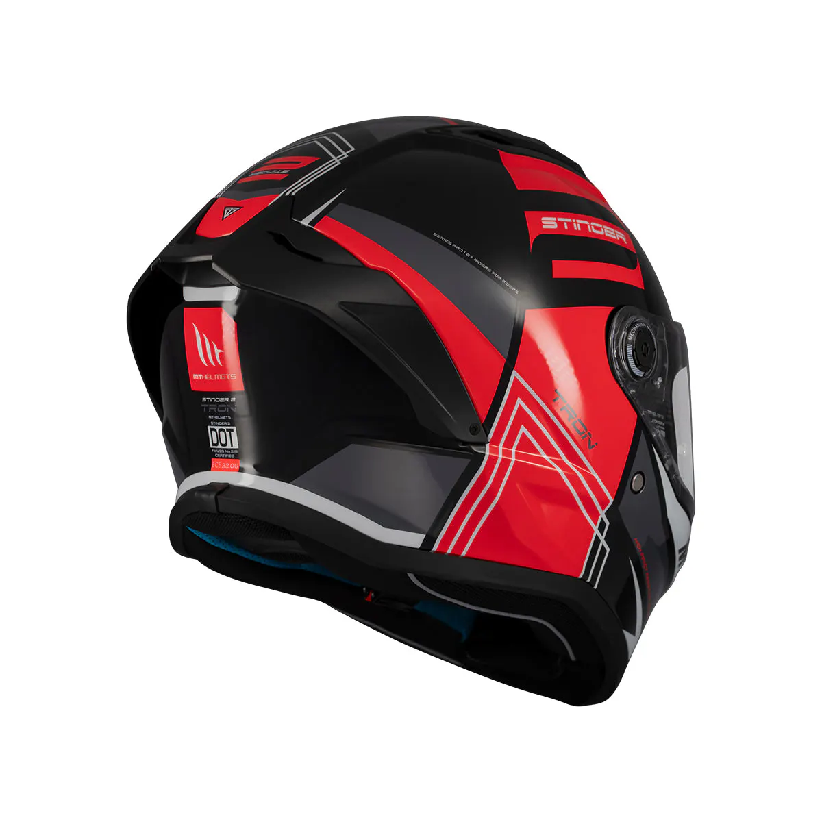 CASCO MT FF126 STINGER 2 TRON B15 BRILLO XS 4