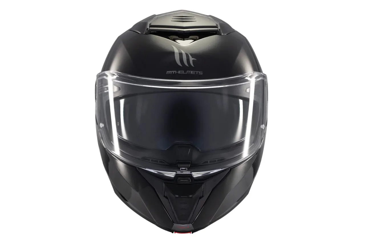 CASCO MT FU404SV ATOM 2 SV SOLID A1 NEGRO BRILLO XS 3