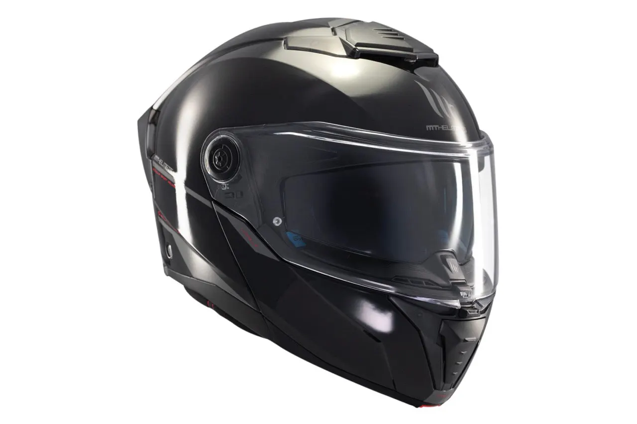 CASCO MT FU404SV ATOM 2 SV SOLID A1 NEGRO BRILLO XS 4