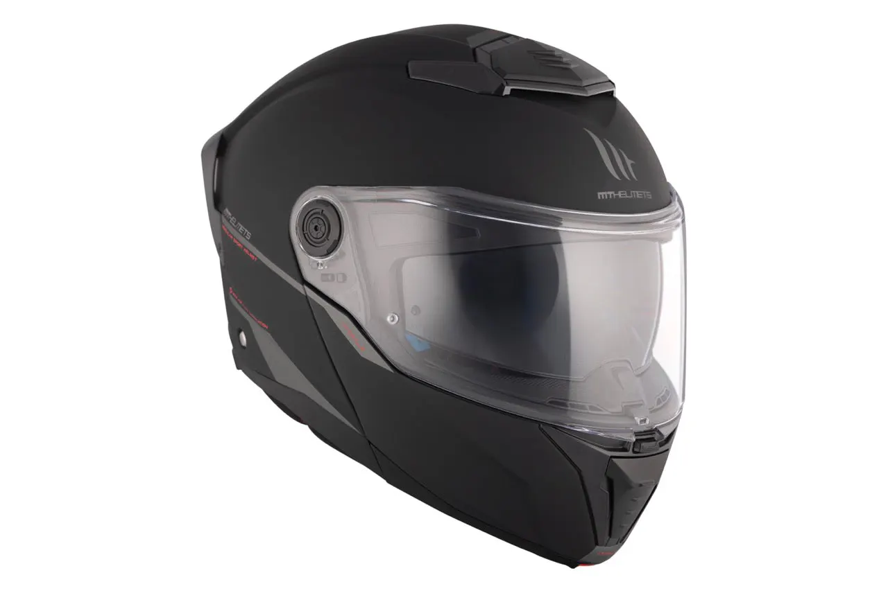 CASCO MT FU404SV ATOM 2 SV SOLID A1 NEGRO MATE XS 4
