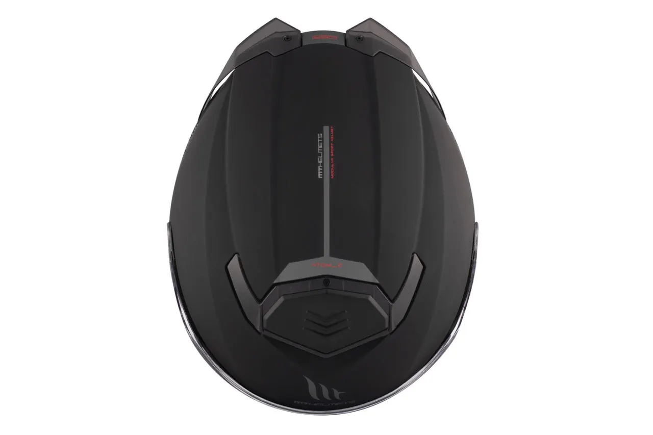CASCO MT FU404SV ATOM 2 SV SOLID A1 NEGRO MATE XS 9