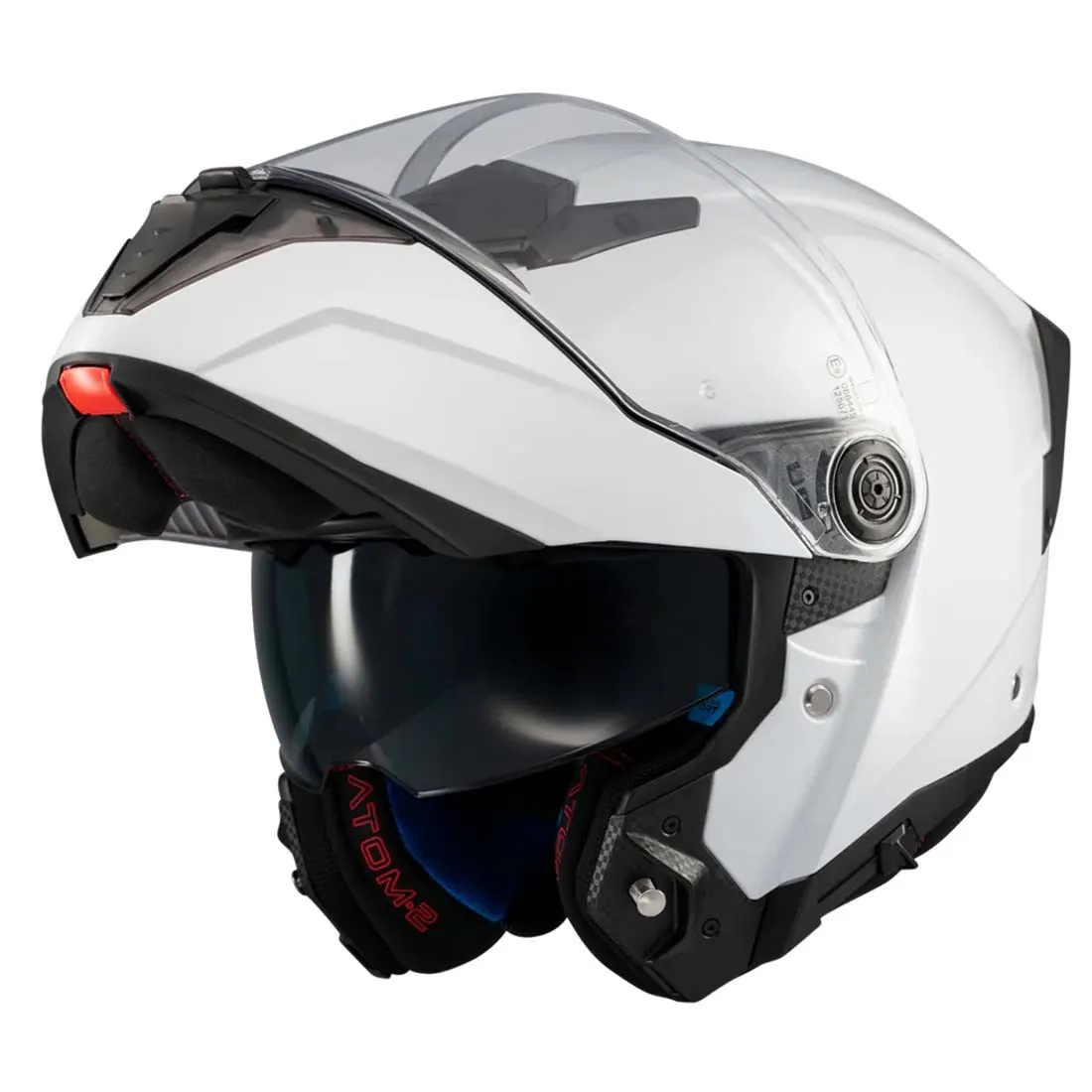 Casco Mt Helmets Atom 2 SV Pure A0 Brillo