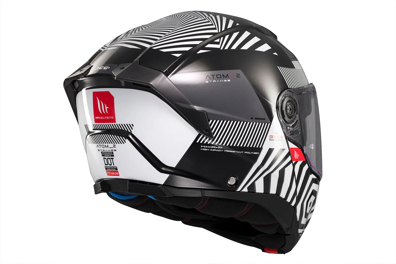 CASCO MT FU404SV ATOM 2 SV STRANGE B2 BRILLO XS 6