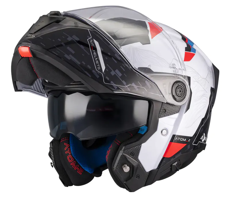 Casco Mt Helmets Atom 2 SV Highlands A7 Brillo