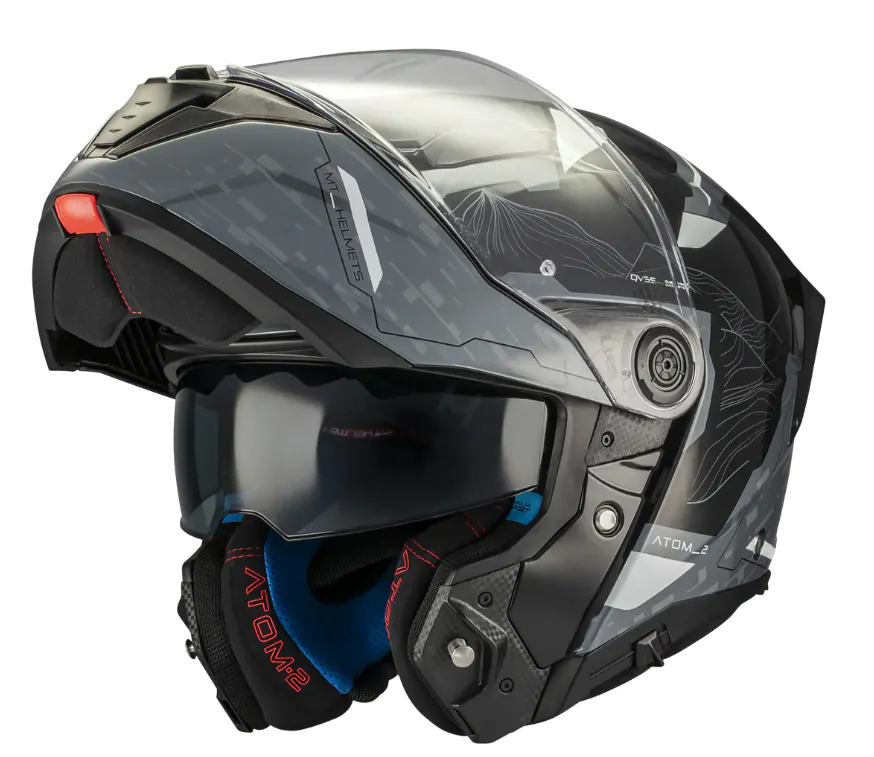 Casco Mt Helmets Atom 2 SV Highlands C2 Brillo