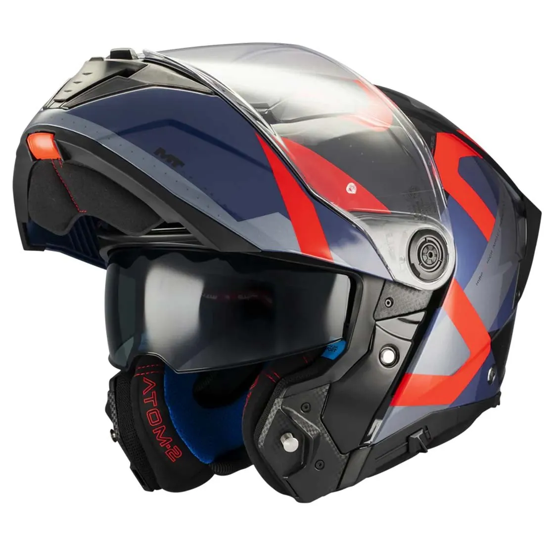 Casco Mt Helmets Atom 2 SV Dexter B15 Brillo