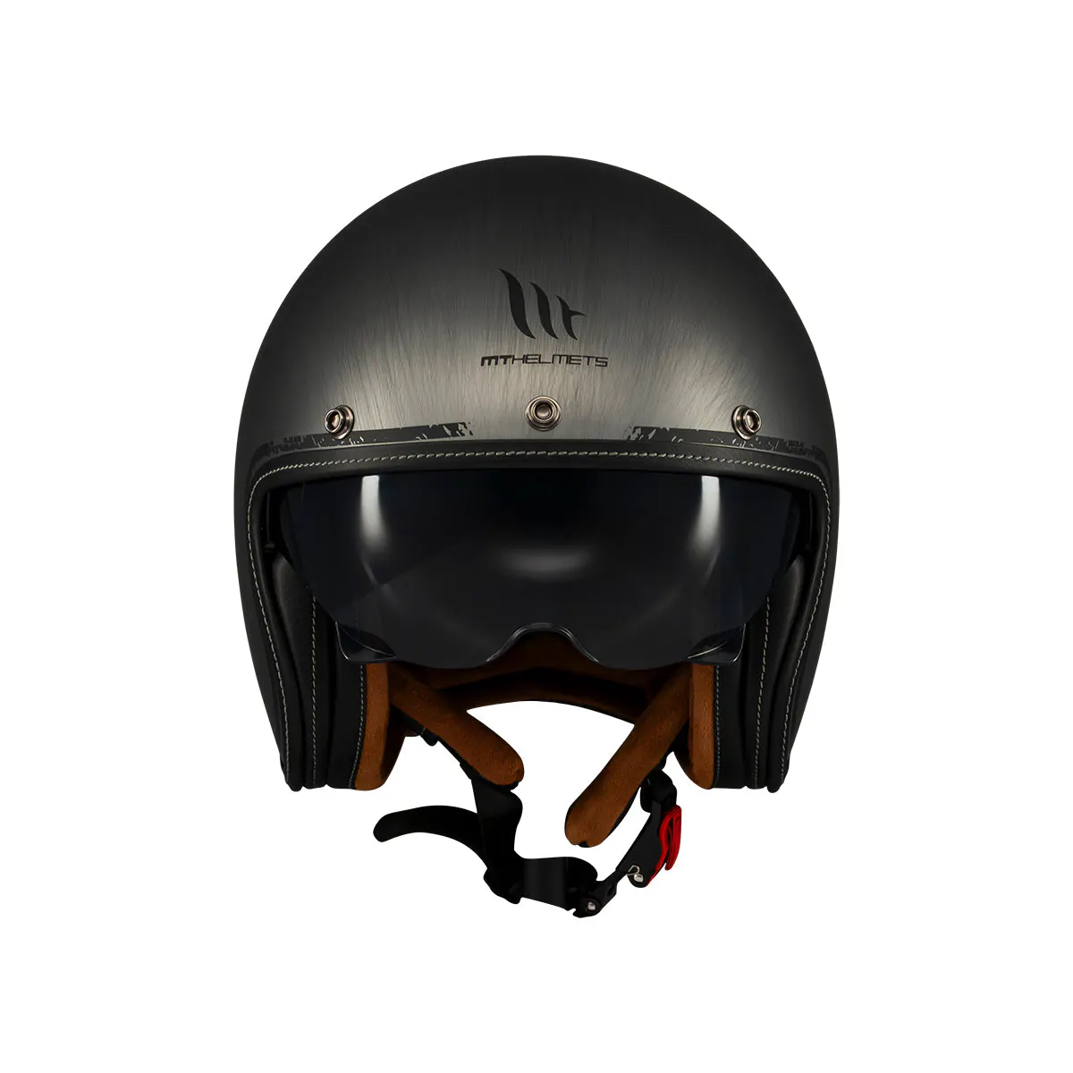CASCO MT OF507SV B LE MANS 2 SV S SCRATCHED CHROME A2 MATE XS 3