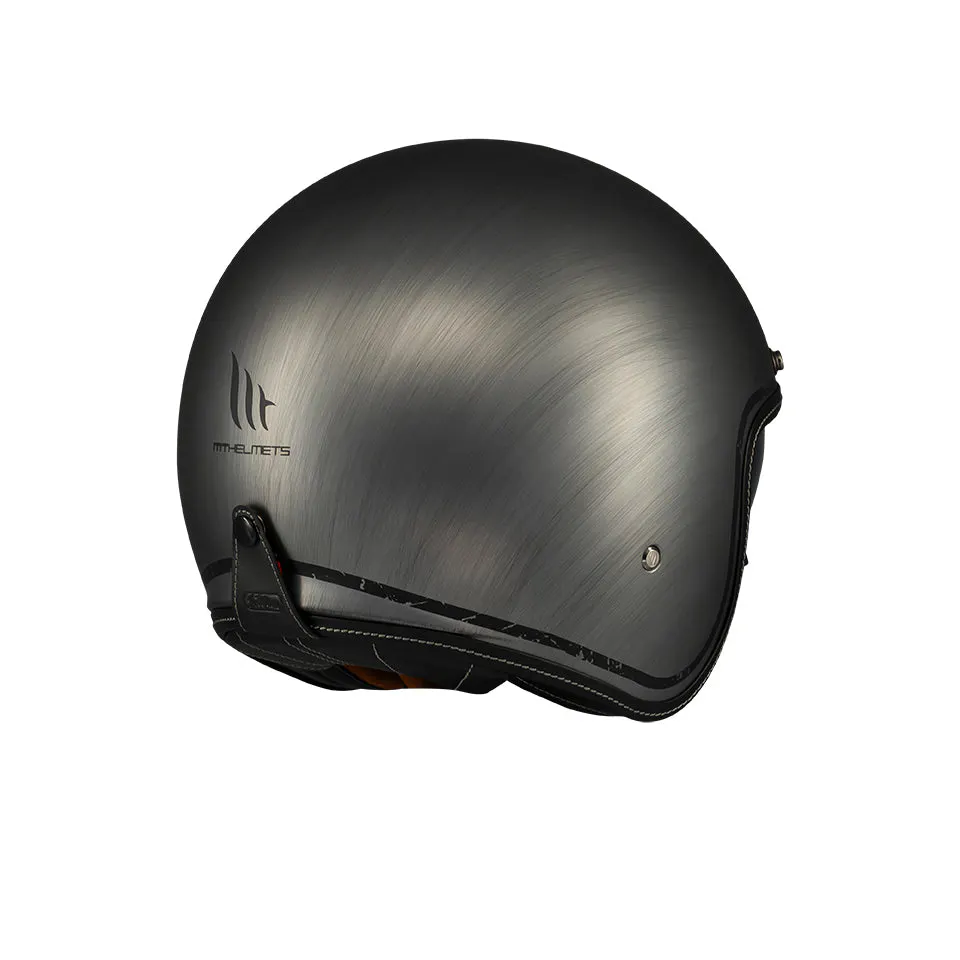 CASCO MT OF507SV B LE MANS 2 SV S SCRATCHED CHROME A2 MATE XS 4