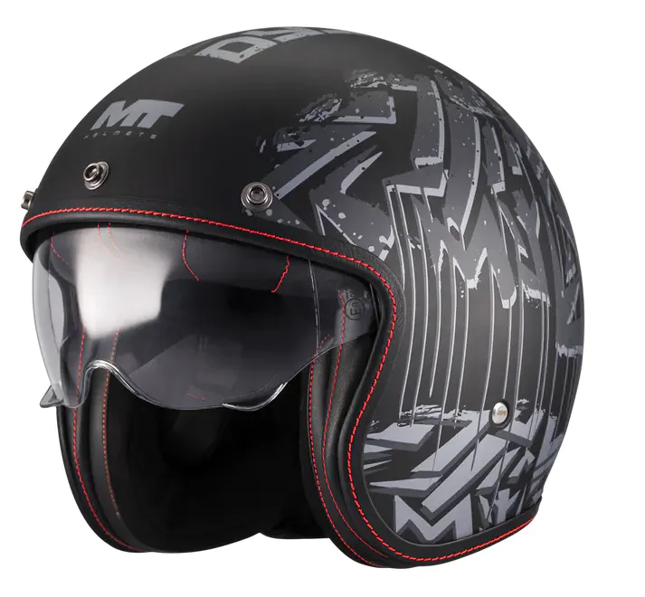 Casco MT Helmets Lemans 2 SV S Dystopic B12
