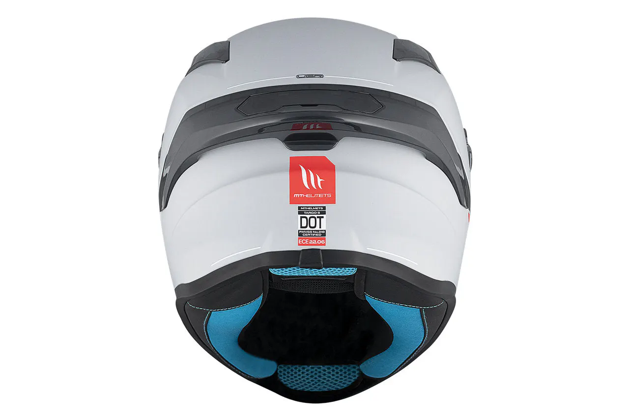 CASCO MT FF106B TARGO S SOLID A12 GRIS BRILLO XS 7