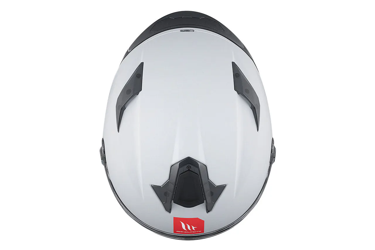 CASCO MT FF106B TARGO S SOLID A12 GRIS BRILLO XS 9