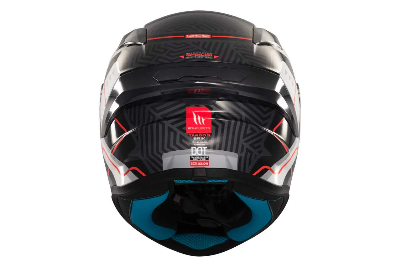 CASCO MT FF106B TARGO S BRIK C0 BRILLO XS 7
