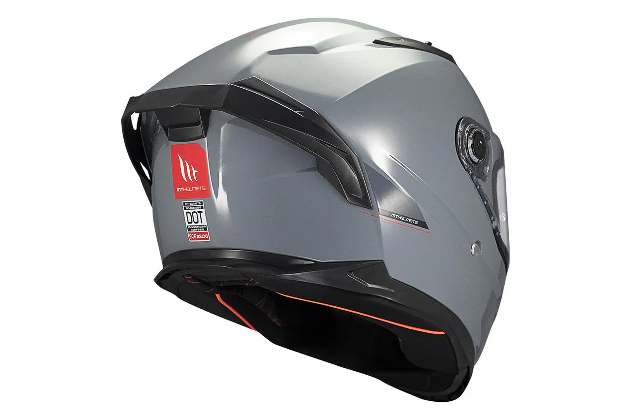 CASCO MT FF128SV BRAKER SV SOLID A12 GRIS BRILLO XS 6