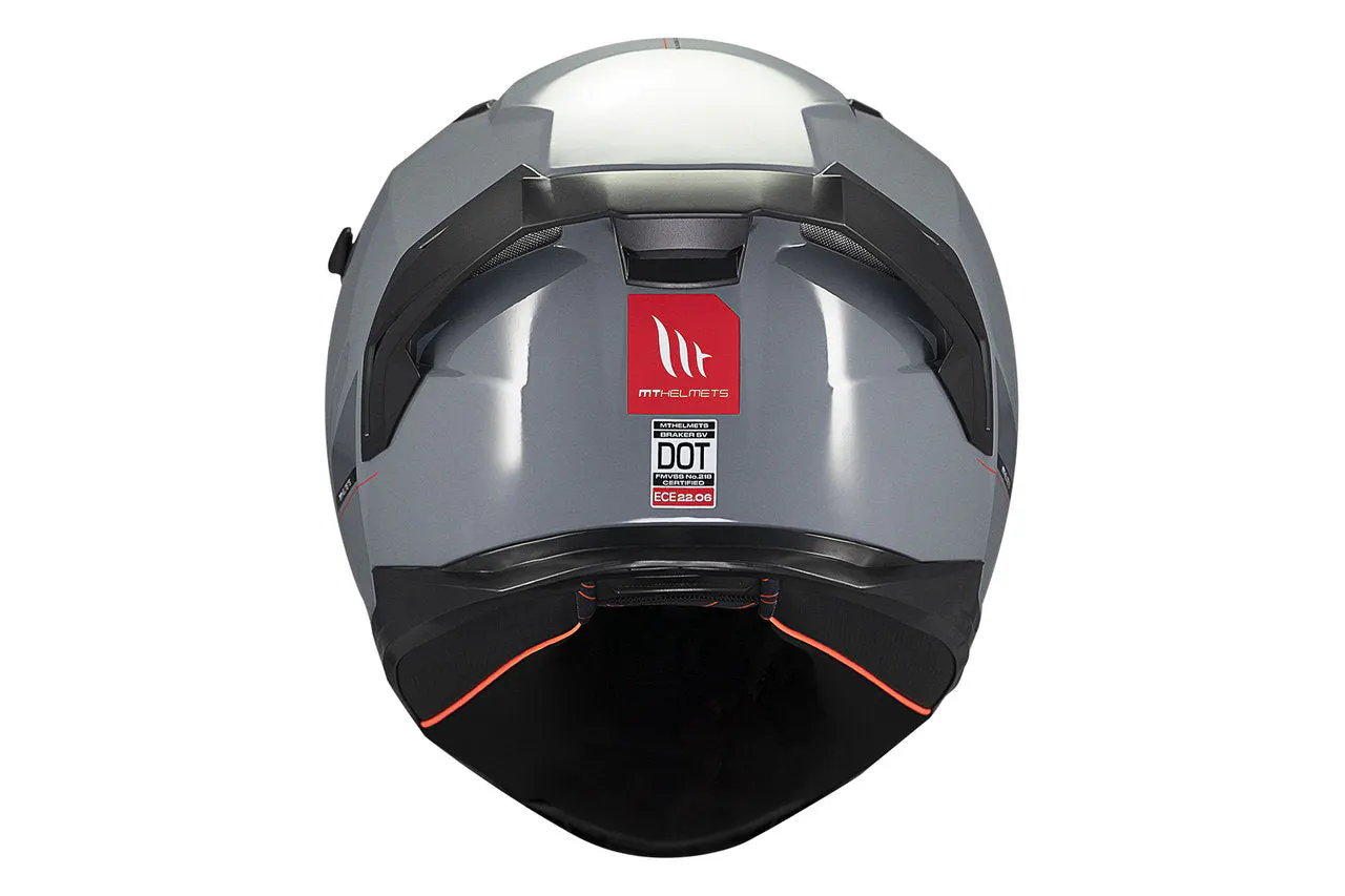 CASCO MT FF128SV BRAKER SV SOLID A12 GRIS BRILLO XS 7