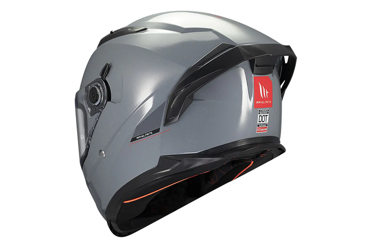 CASCO MT FF128SV BRAKER SV SOLID A12 GRIS BRILLO XS 8