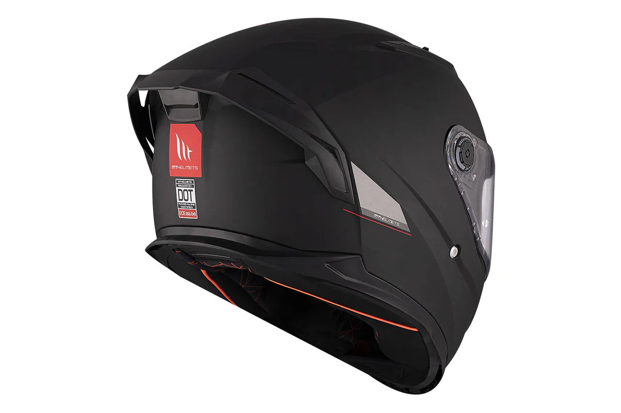 CASCO MT FF128SV BRAKER SV SOLID A1 NEGRO MATE XS 6