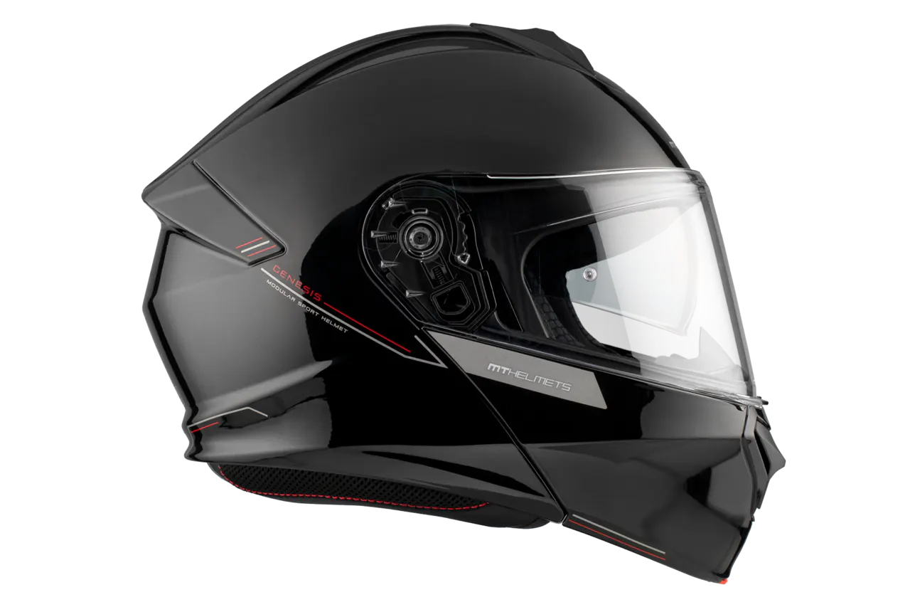 CASCO MT FU935SV GENESIS SV SOLIDO A1 NEGRO BRILLO XS 5