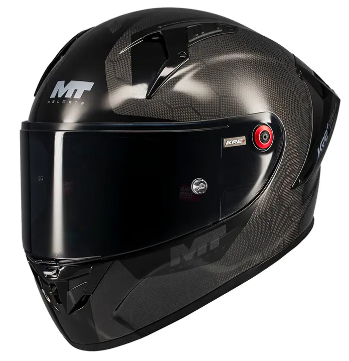 Casco MT KRE+ S PURE A1 Carbono brillo