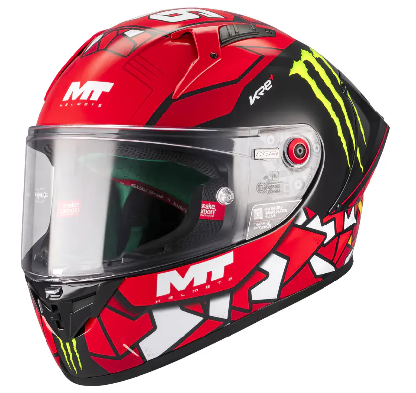 Casco MT KRE+ S Piqueras B5 brillo