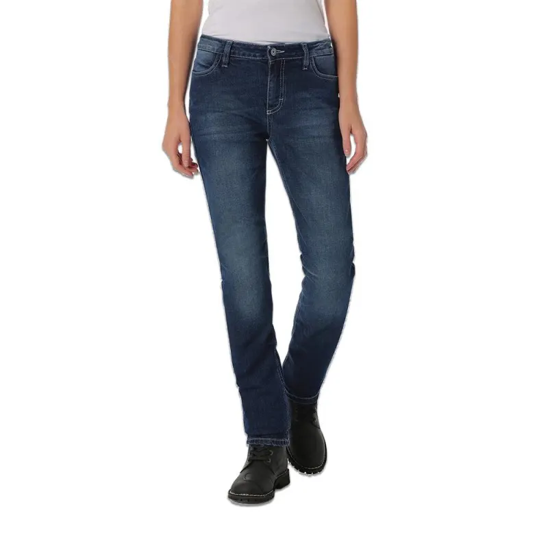Pantalón Mujer de Moto Vaquero PMJ New Rider Azul