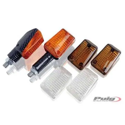 Intermitentes Puig Mini Brazo Largo Carbono