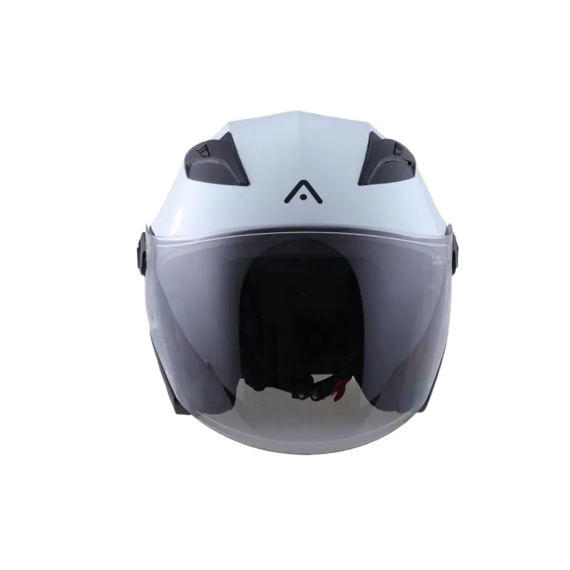 Casco ADN Cosmo Blanco brillo 3