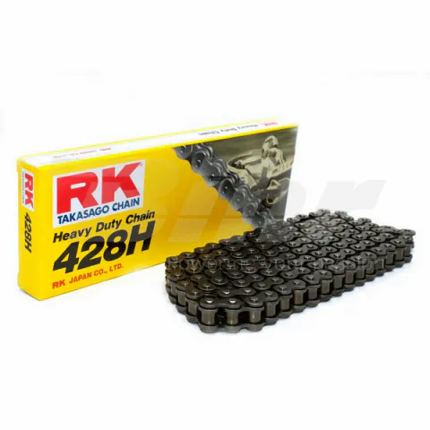 Cadena RK 428H con 146 eslabones negro