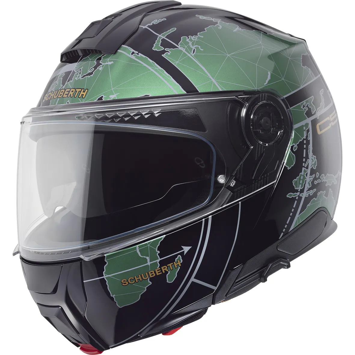 Casco Schuberth C5 Globe Verde brillo