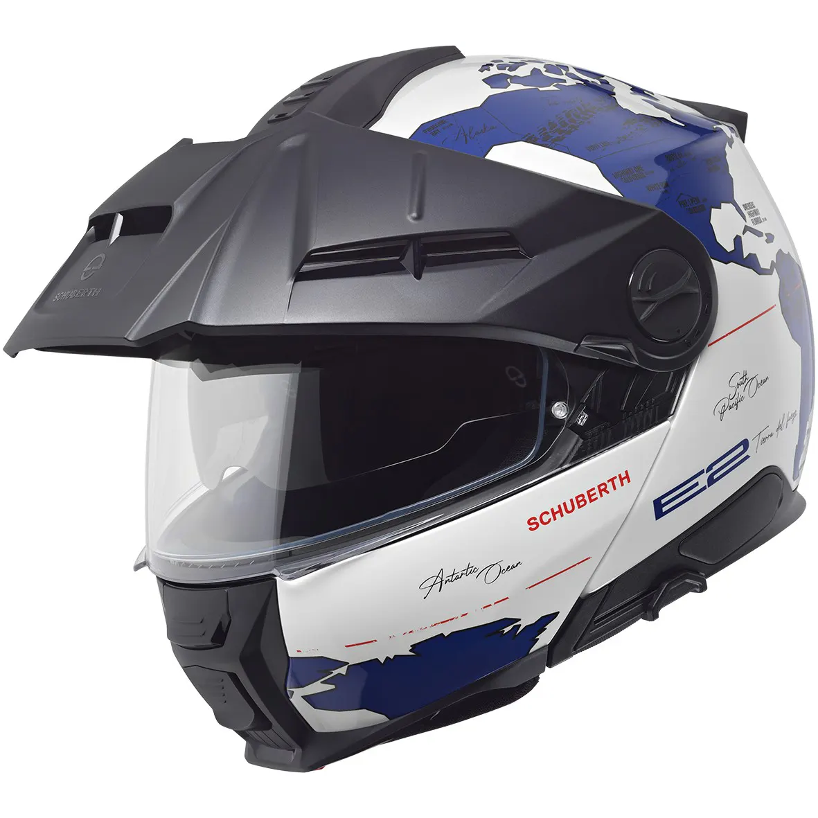 Casco Schuberth Trail E2 Atlas Azul brillo
