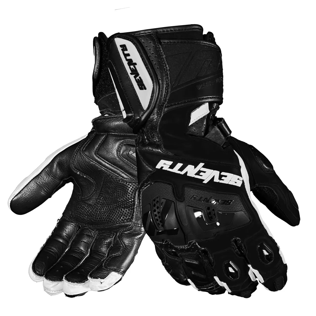GUANTE SD-R24 PISTA HOMBRE NEGRO/BLANCO S