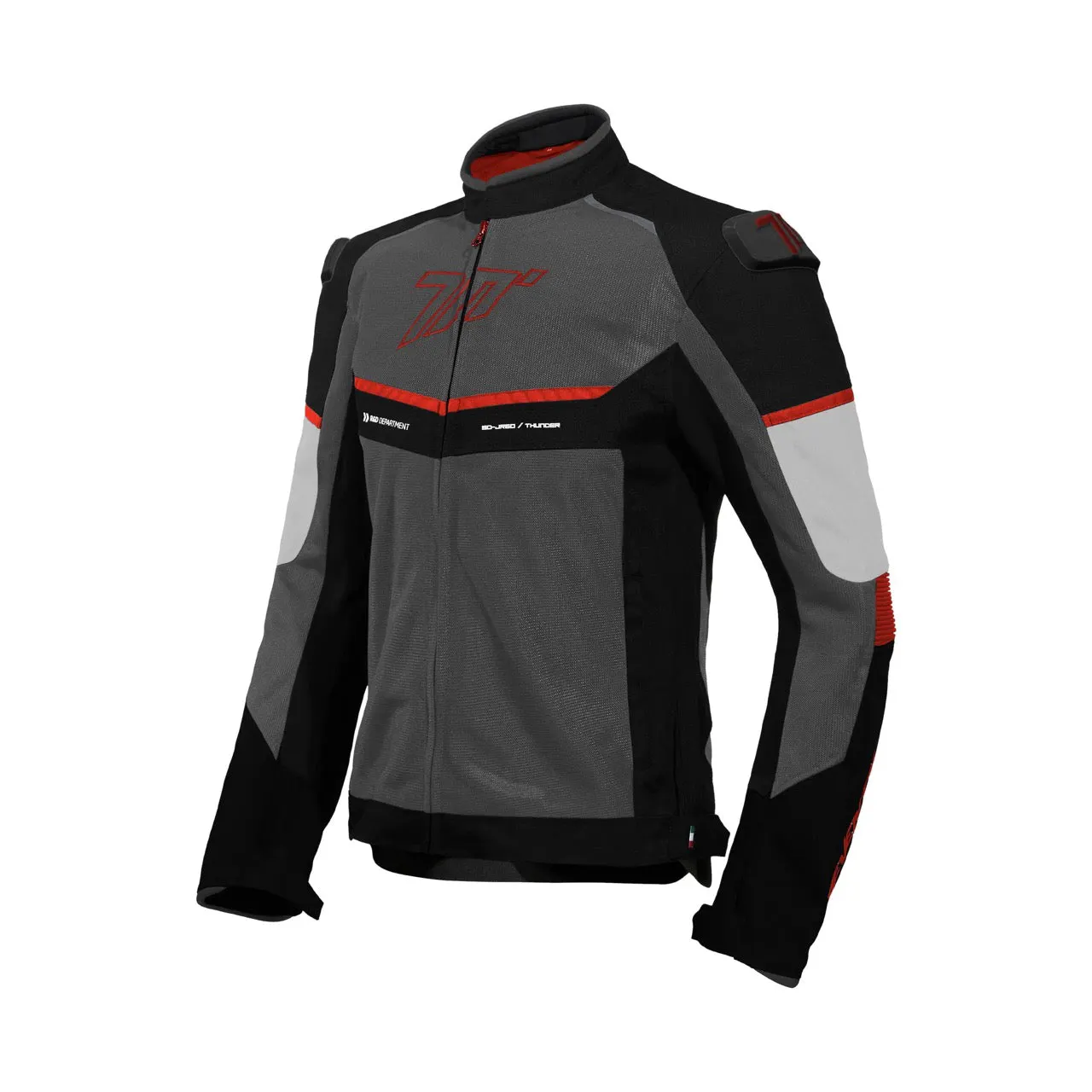 CHAQUETA SD-JR60 THUNDER HOMBRE NEGRO/ROJO S