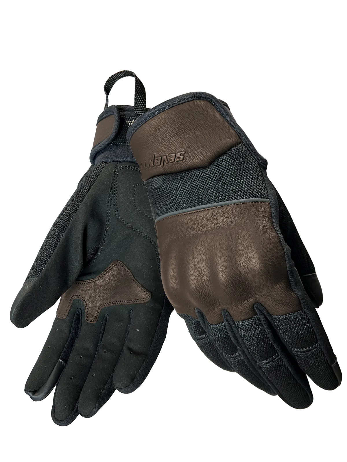 GUANTE SD-C36 ICON HOMBRE MARRON/NEGRO S