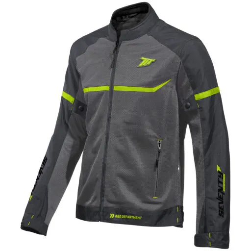 CHAQUETA SD-JR30.1 MOJAVE HOMBRE GRIS/AMARILLO FLUOR S