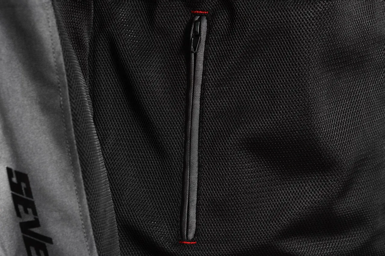 CHAQUETA SD-JR30.1 MOJAVE HOMBRE NEGRO/ROJO S 14