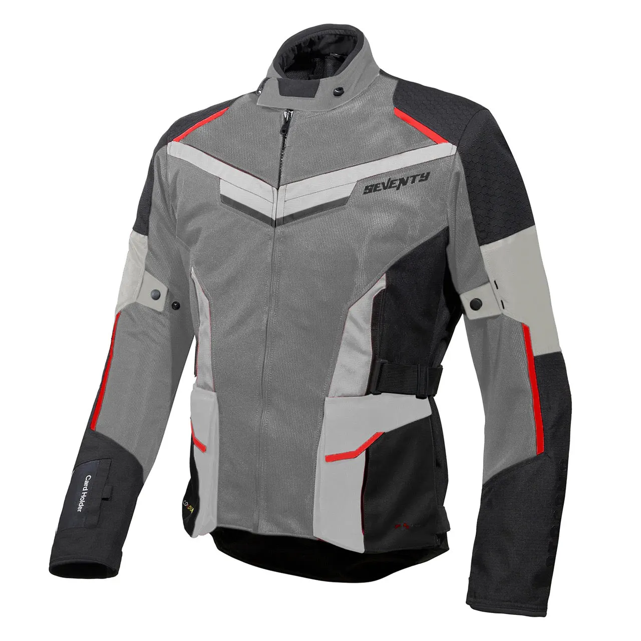 CHAQUETA SD-JT70 ATACAMA HOMBRE NEGRO/GRIS/ROJO S