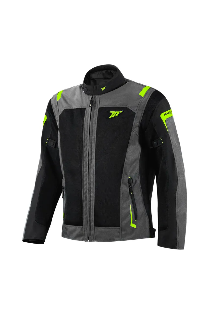 CHAQUETA SD-JT66 SAHARA HOMBRE GRIS/AMARILLO FLUOR S
