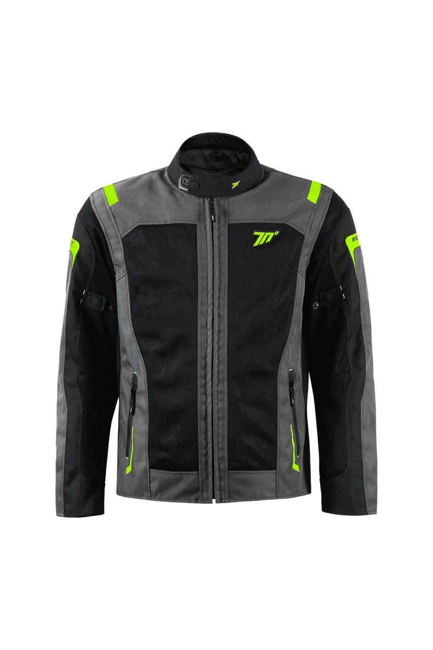 CHAQUETA SD-JT66 SAHARA HOMBRE GRIS/AMARILLO FLUOR S 2