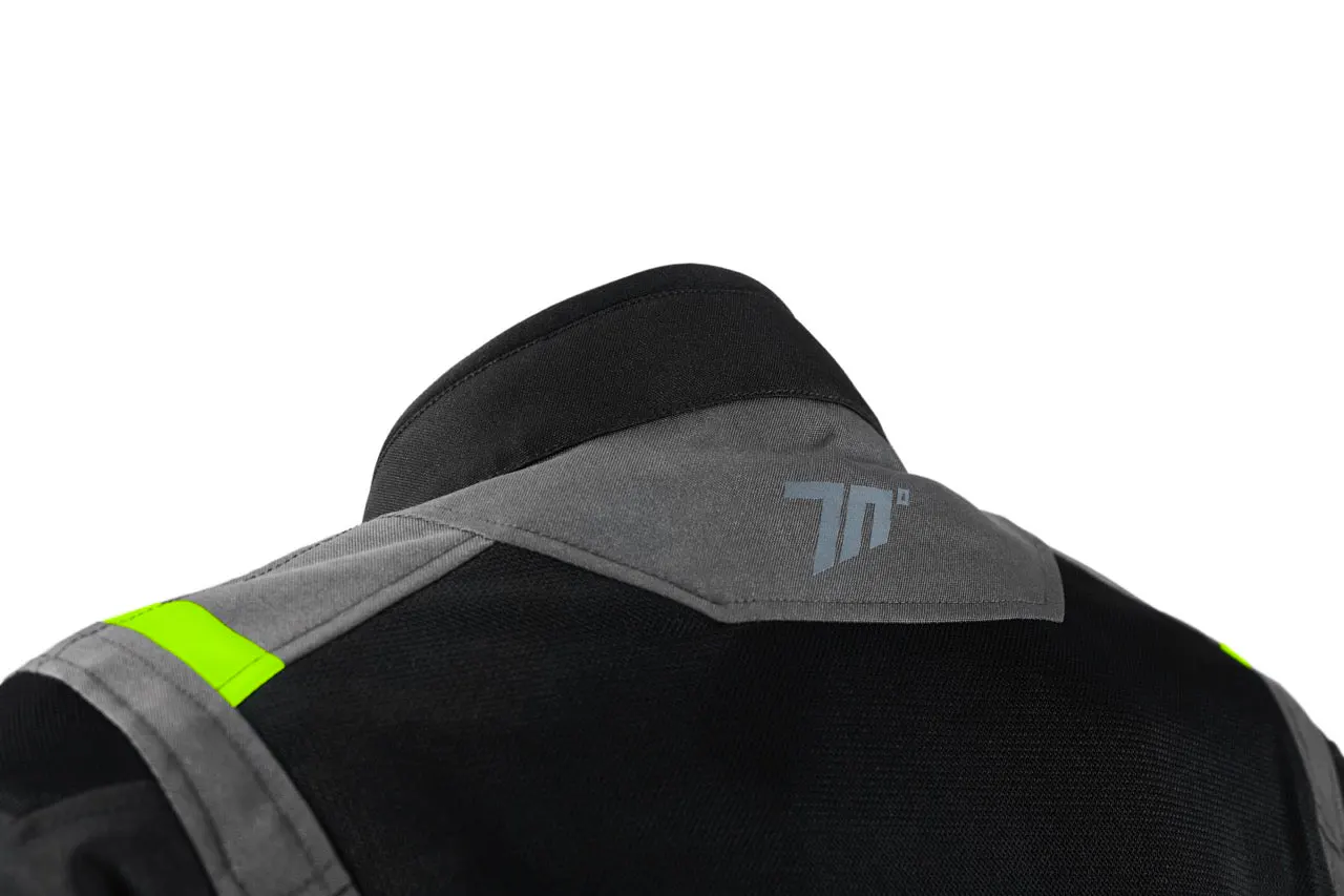 CHAQUETA SD-JT66 SAHARA HOMBRE GRIS/AMARILLO FLUOR S 4