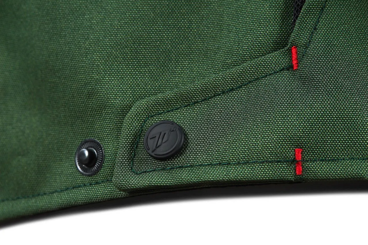 CHAQUETA SD-JT66 SAHARA HOMBRE VERDE MILITAR/ROJO S 8