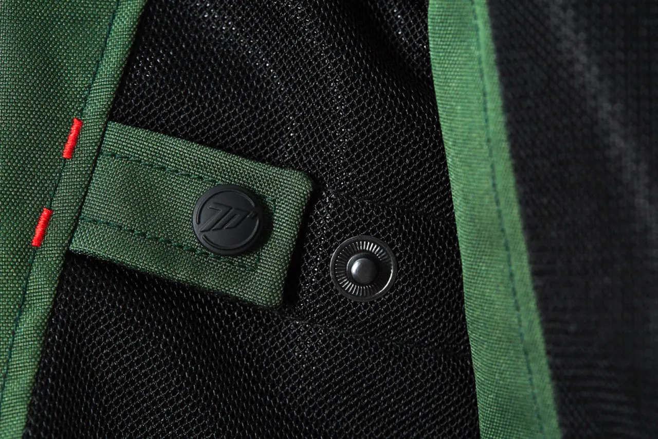 CHAQUETA SD-JT66 SAHARA HOMBRE VERDE MILITAR/ROJO S 9