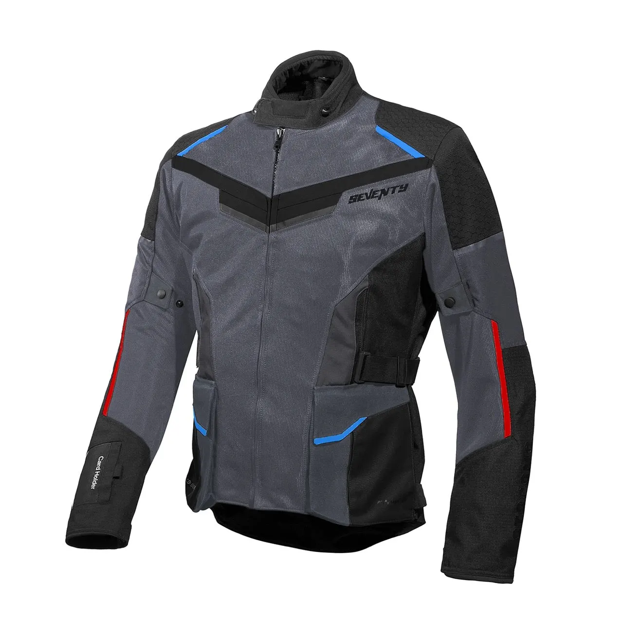 CHAQUETA SD-JT70 ATACAMA HOMBRE GRIS/AZUL/ROJO S