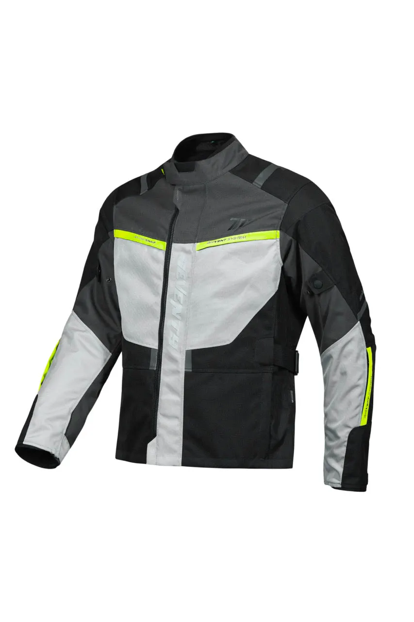 CHAQUETA SD-JT83 TONALE HOMBRE NEGRO/GRIS/AMARILLO FLUOR S