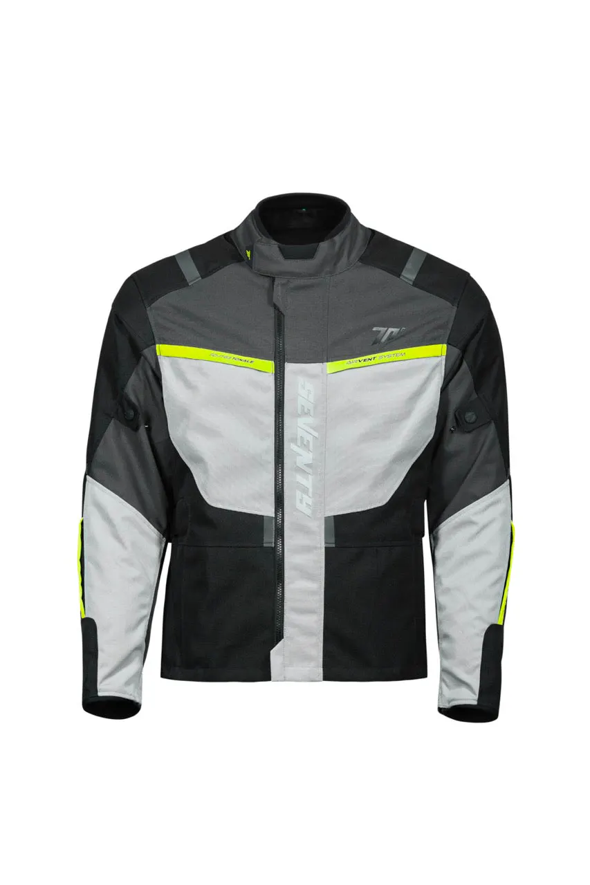 CHAQUETA SD-JT83 TONALE HOMBRE NEGRO/GRIS/AMARILLO FLUOR S 2