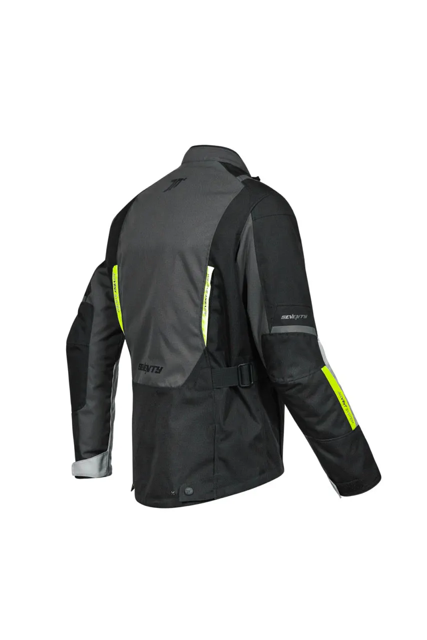 CHAQUETA SD-JT83 TONALE HOMBRE NEGRO/GRIS/AMARILLO FLUOR S 3