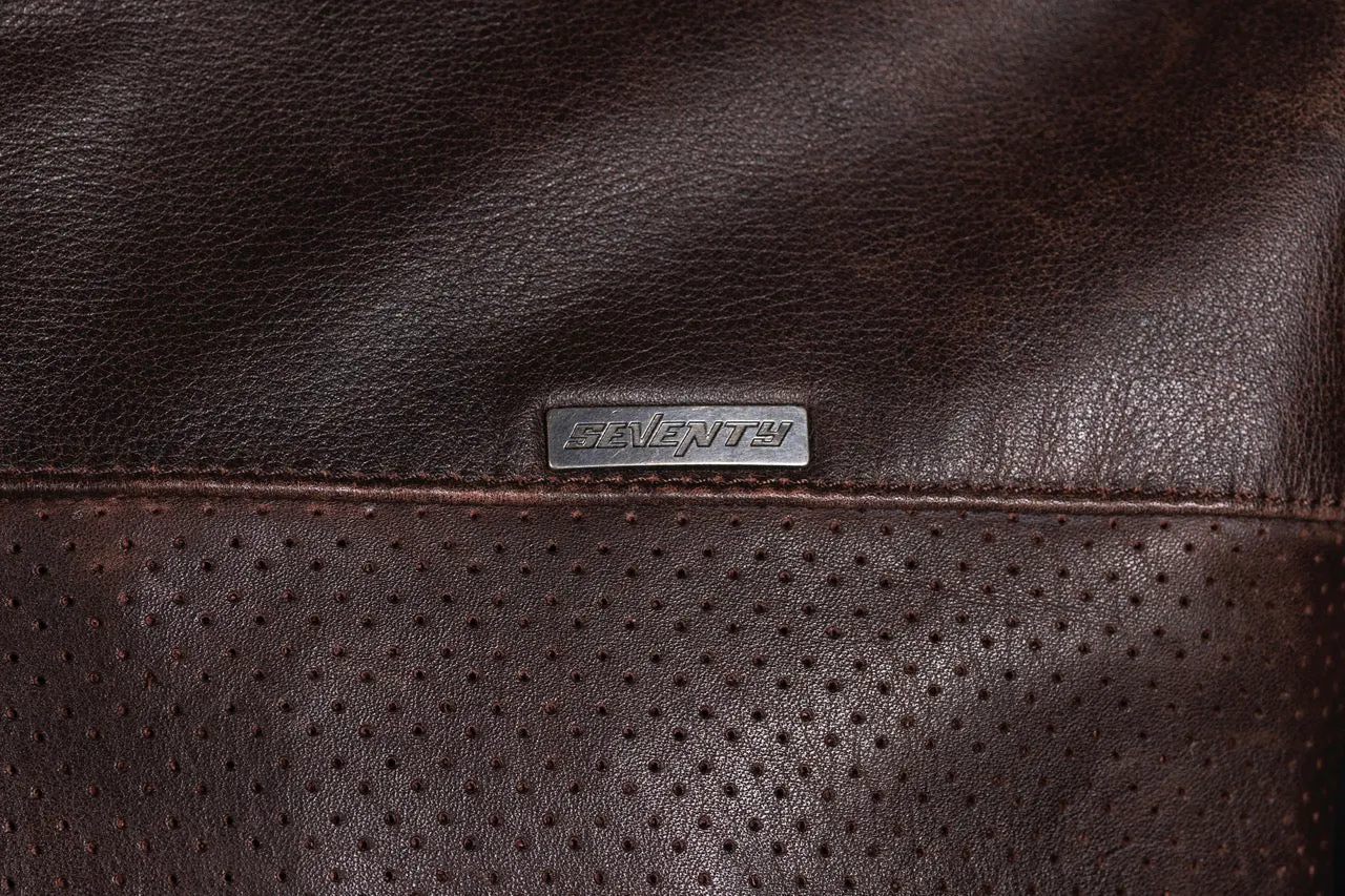 CHAQUETA SD-JL4 LEGEND CLASSIC PIEL VERANO HOMBRE MARRON S 2
