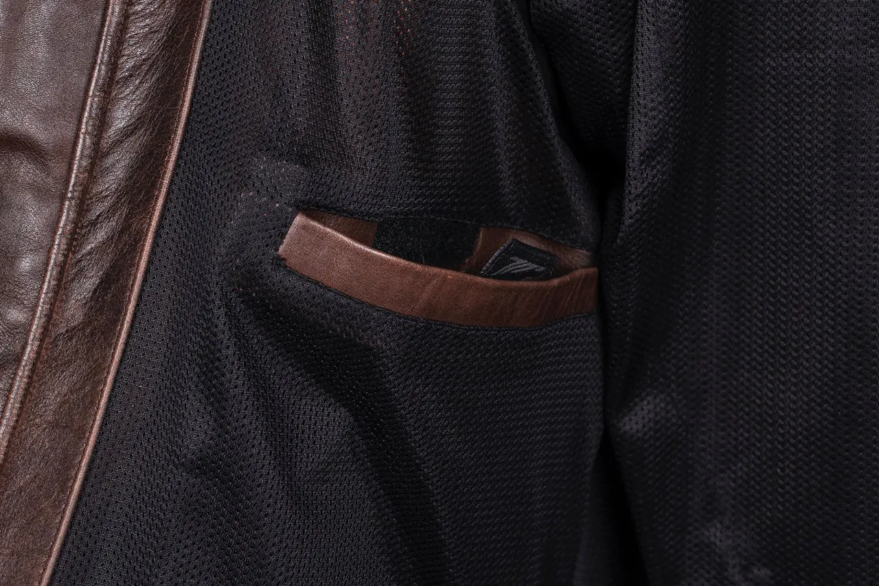 CHAQUETA SD-JL4 LEGEND CLASSIC PIEL VERANO HOMBRE MARRON S 3