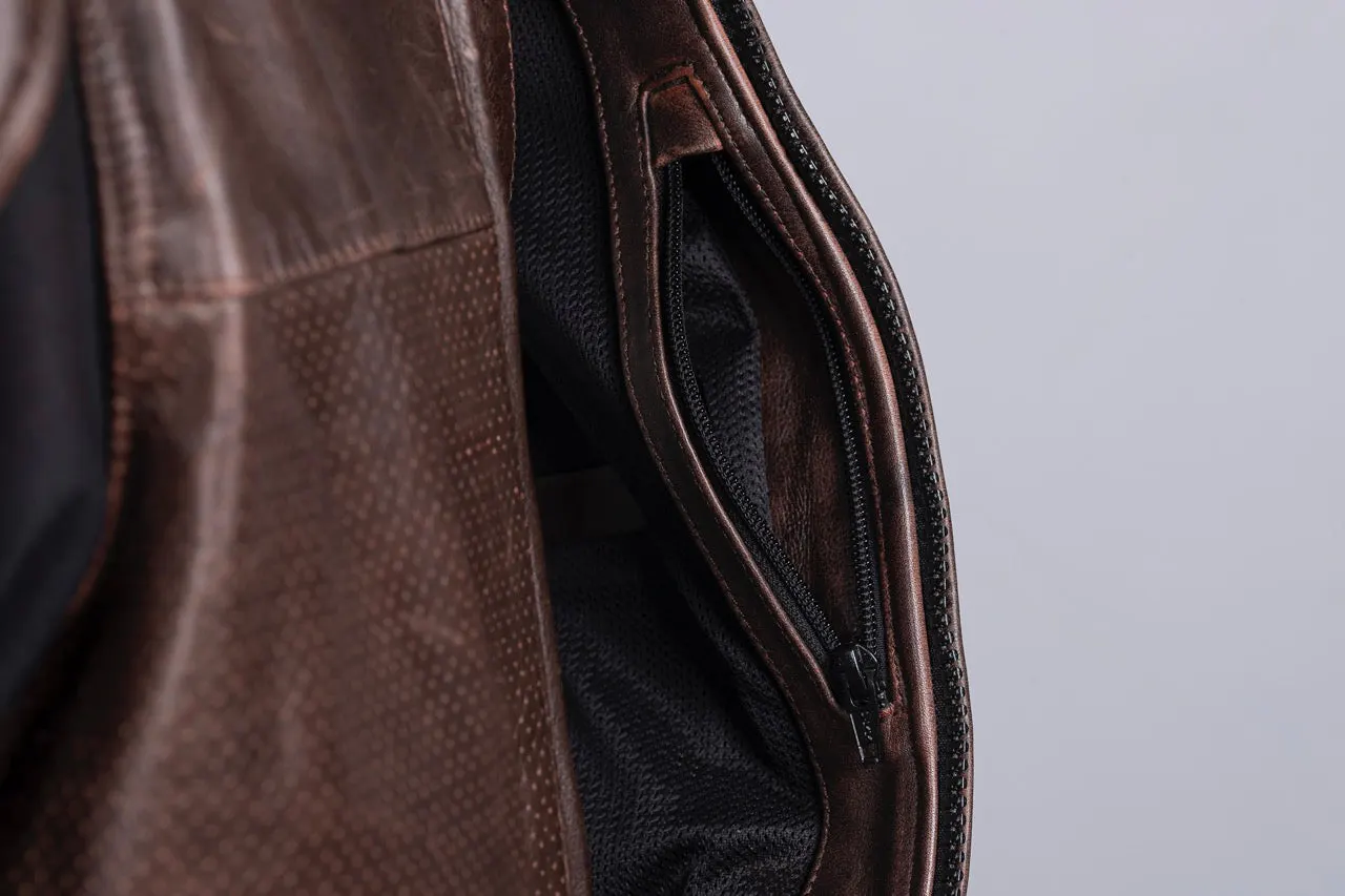 CHAQUETA SD-JL4 LEGEND CLASSIC PIEL VERANO HOMBRE MARRON S 9