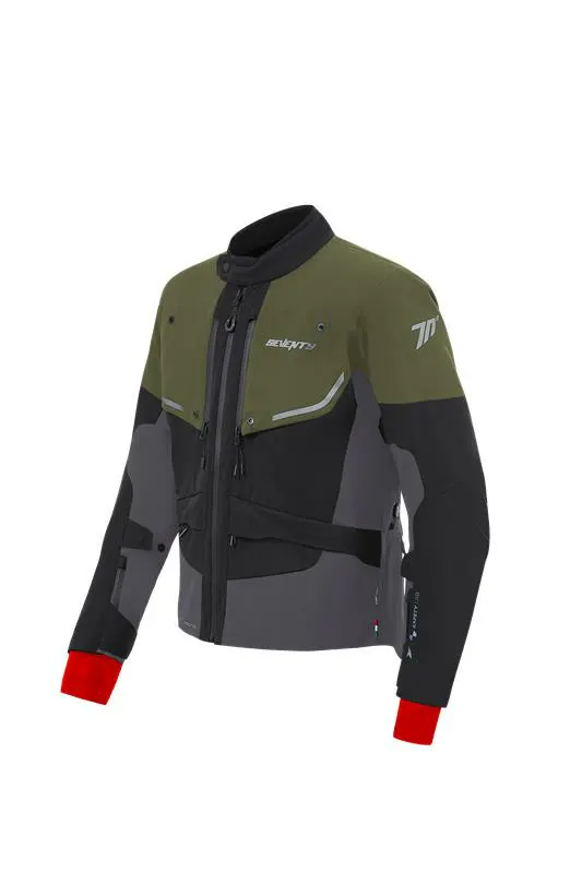 CHAQUETA SD-JT45 EXPEDITION HOMBRE VERDE MILITAR/NEGRO/GRIS S