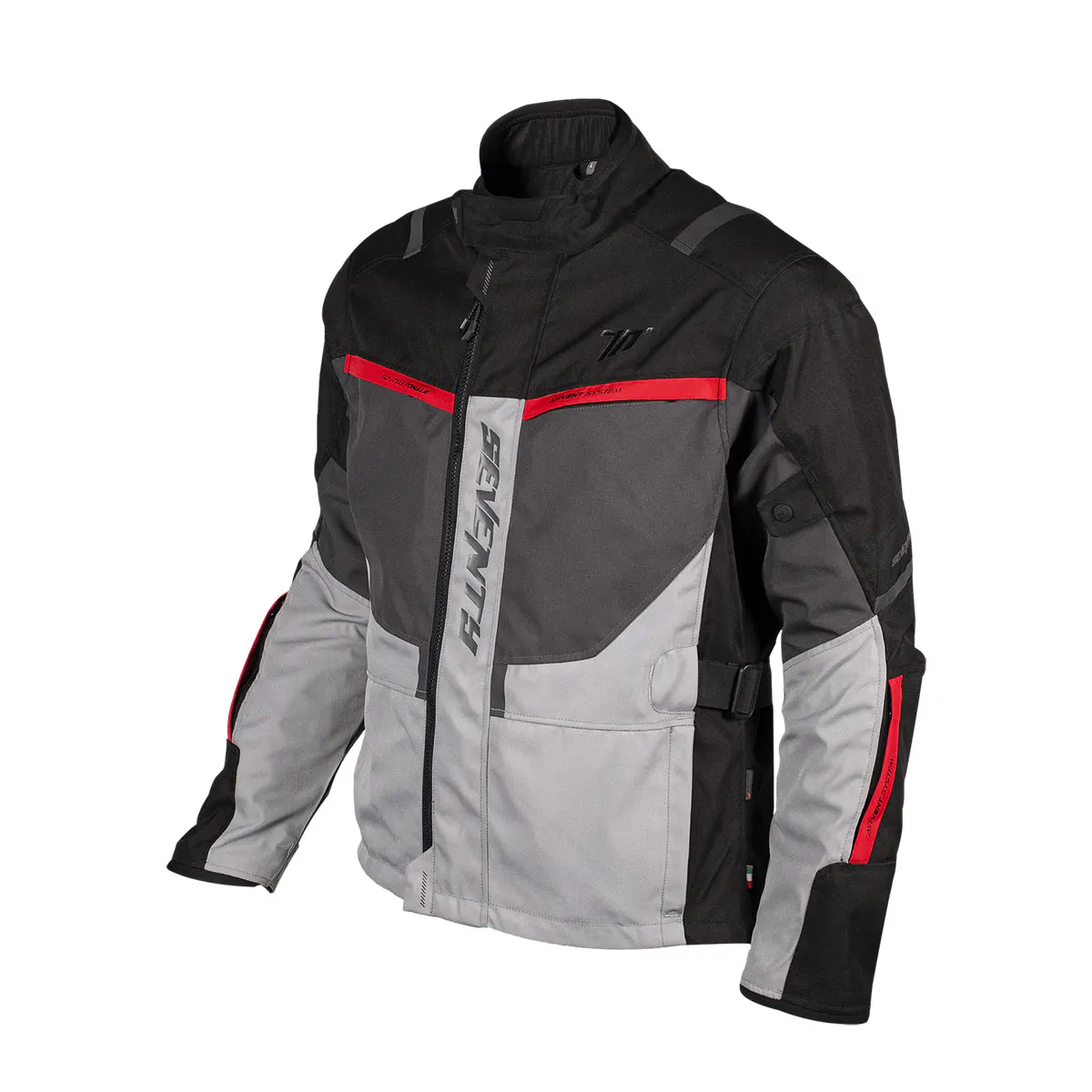 CHAQUETA SD-JT83 TONALE HOMBRE NEGRO/GRIS/ROJO S