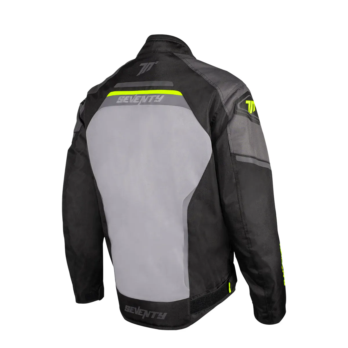CHAQUETA SD-JR65 PISTON HOMBRE NEGRO/GRIS/AMARILLO FLUOR S 2
